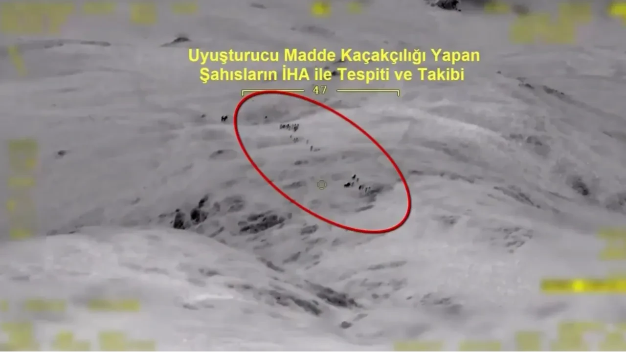 Hakkari’de İHA destekli zehir operasyonu: 253 kilogram ele geçirildi